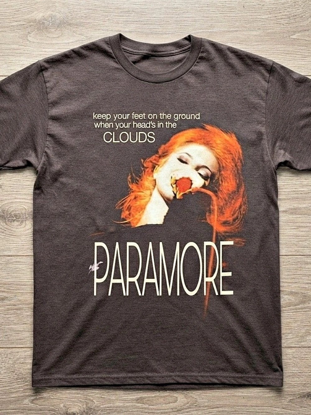 Paramore Brick by Boring Brick Graphic Tee in Brown